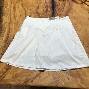 NWT Pink Active High Waist V Crossover Skirt